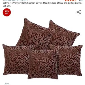 Velvet 180TC cushion cover